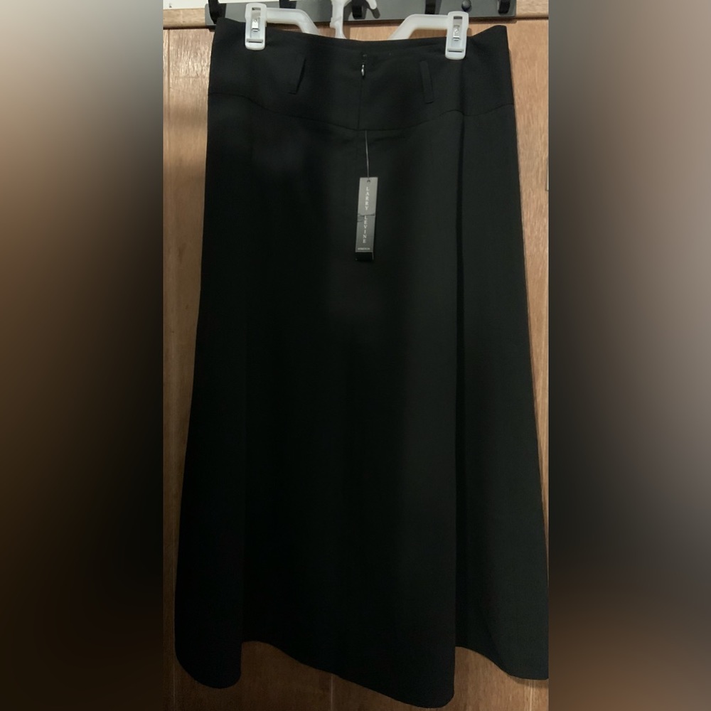 Larry Levine long black skirt (Stretch)